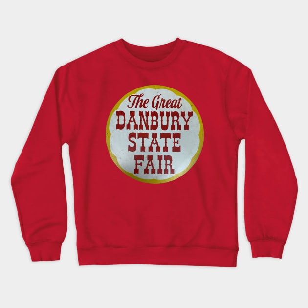 Great Danbury State Fair Emblem Crewneck Sweatshirt by Danbury Museum